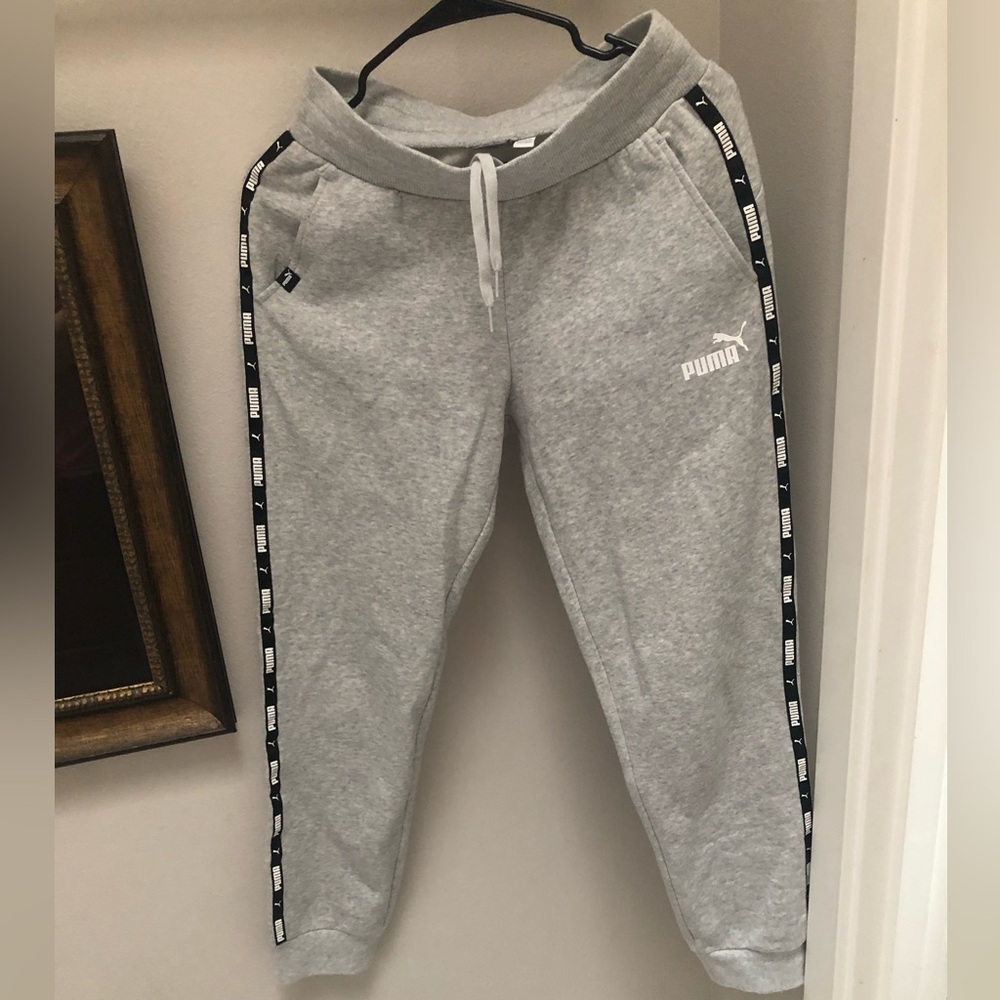 Puma Kids Gray Sweatpants